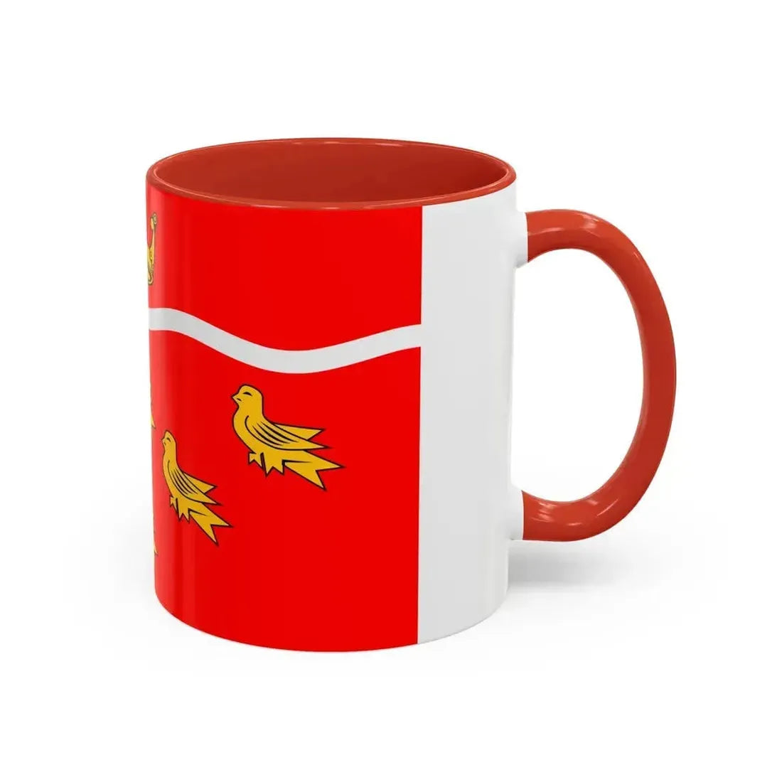 Flag of East Sussex UK - Accent Coffee Mug - Go Mug Yourself