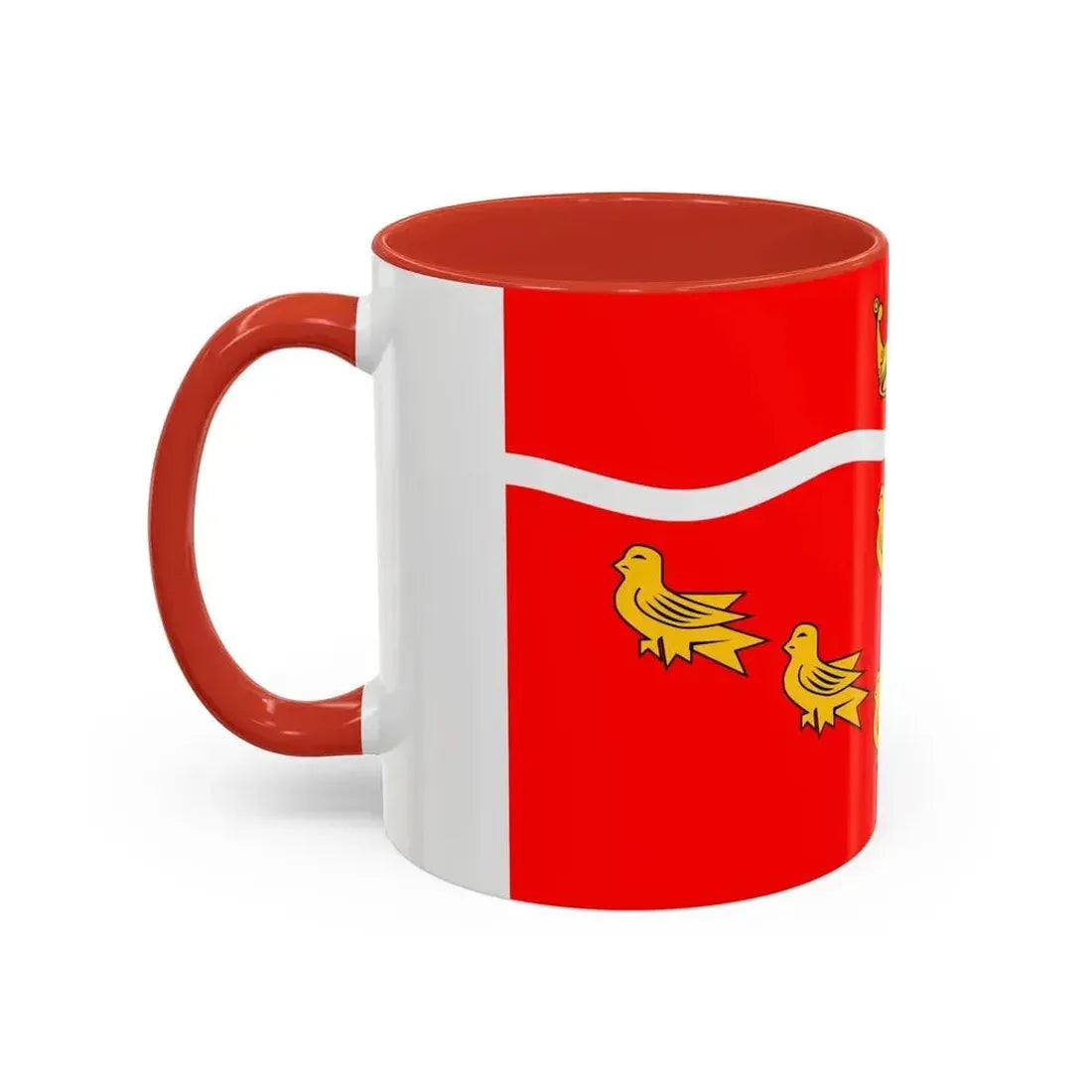 Flag of East Sussex UK - Accent Coffee Mug - Go Mug Yourself