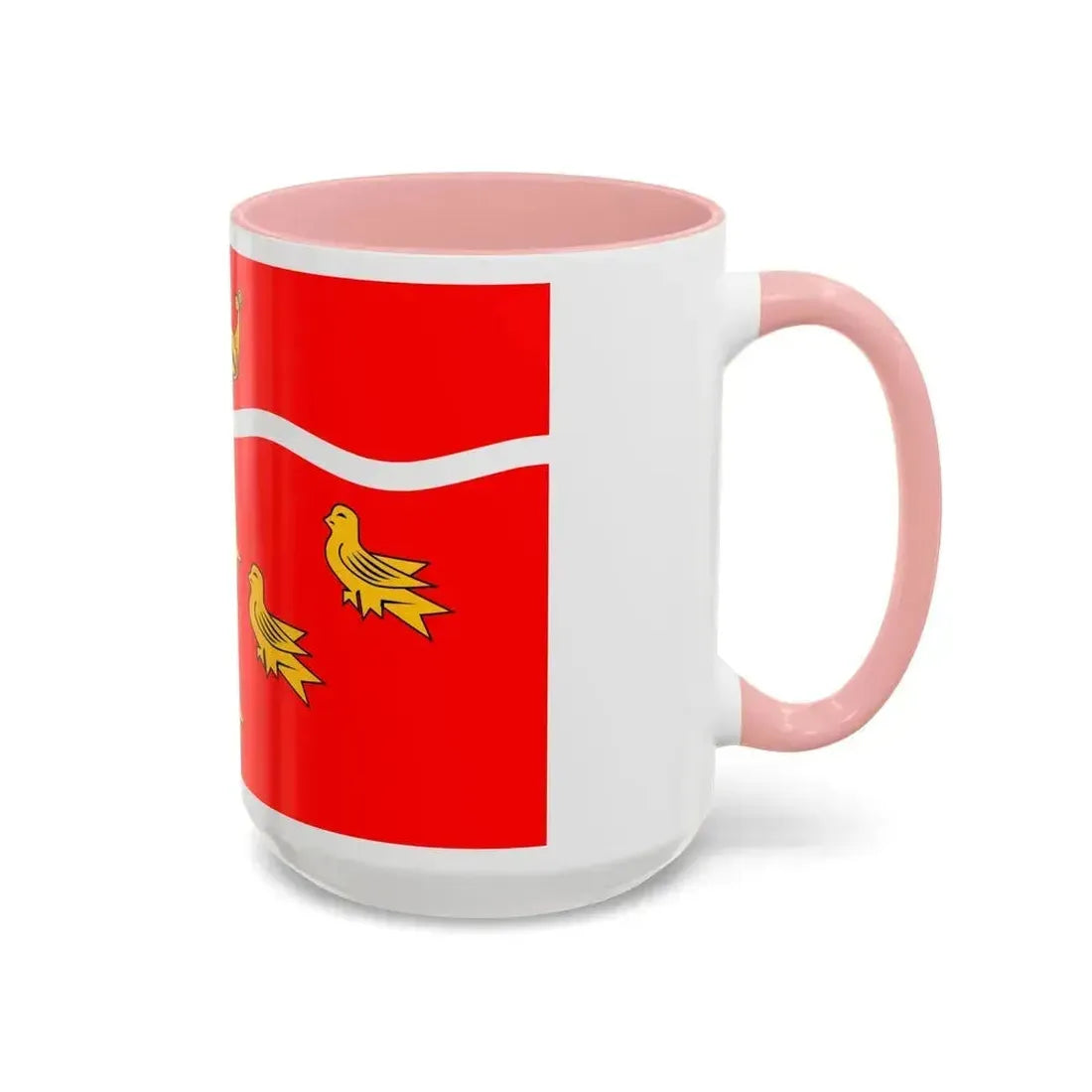 Flag of East Sussex UK - Accent Coffee Mug - Go Mug Yourself