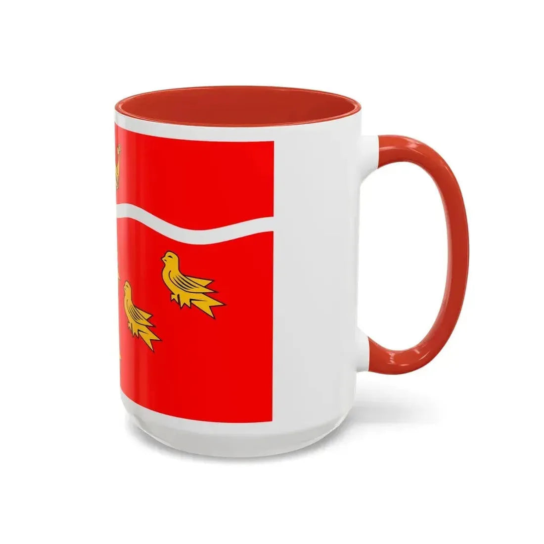 Flag of East Sussex UK - Accent Coffee Mug - Go Mug Yourself