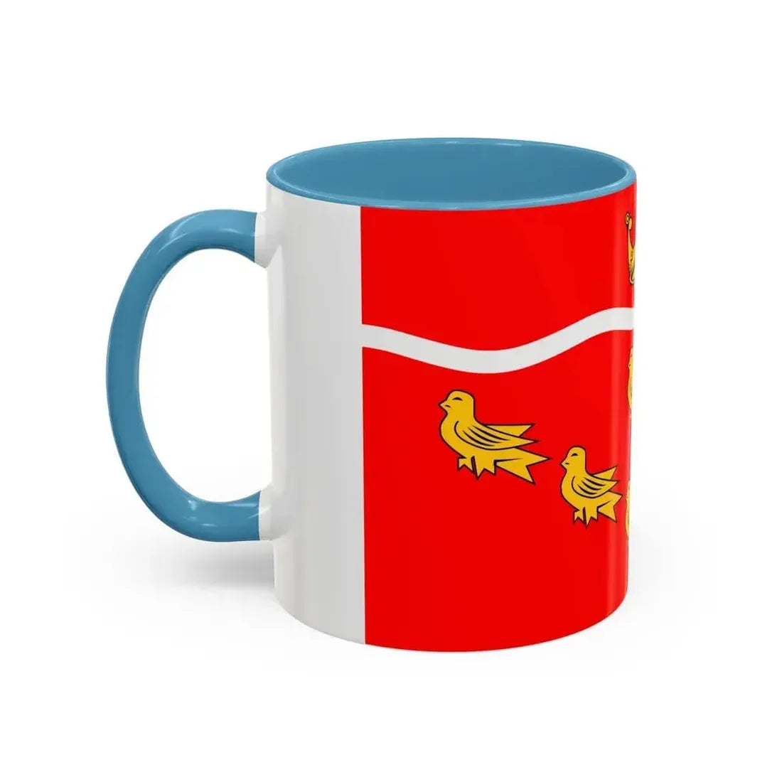 Flag of East Sussex UK - Accent Coffee Mug - Go Mug Yourself