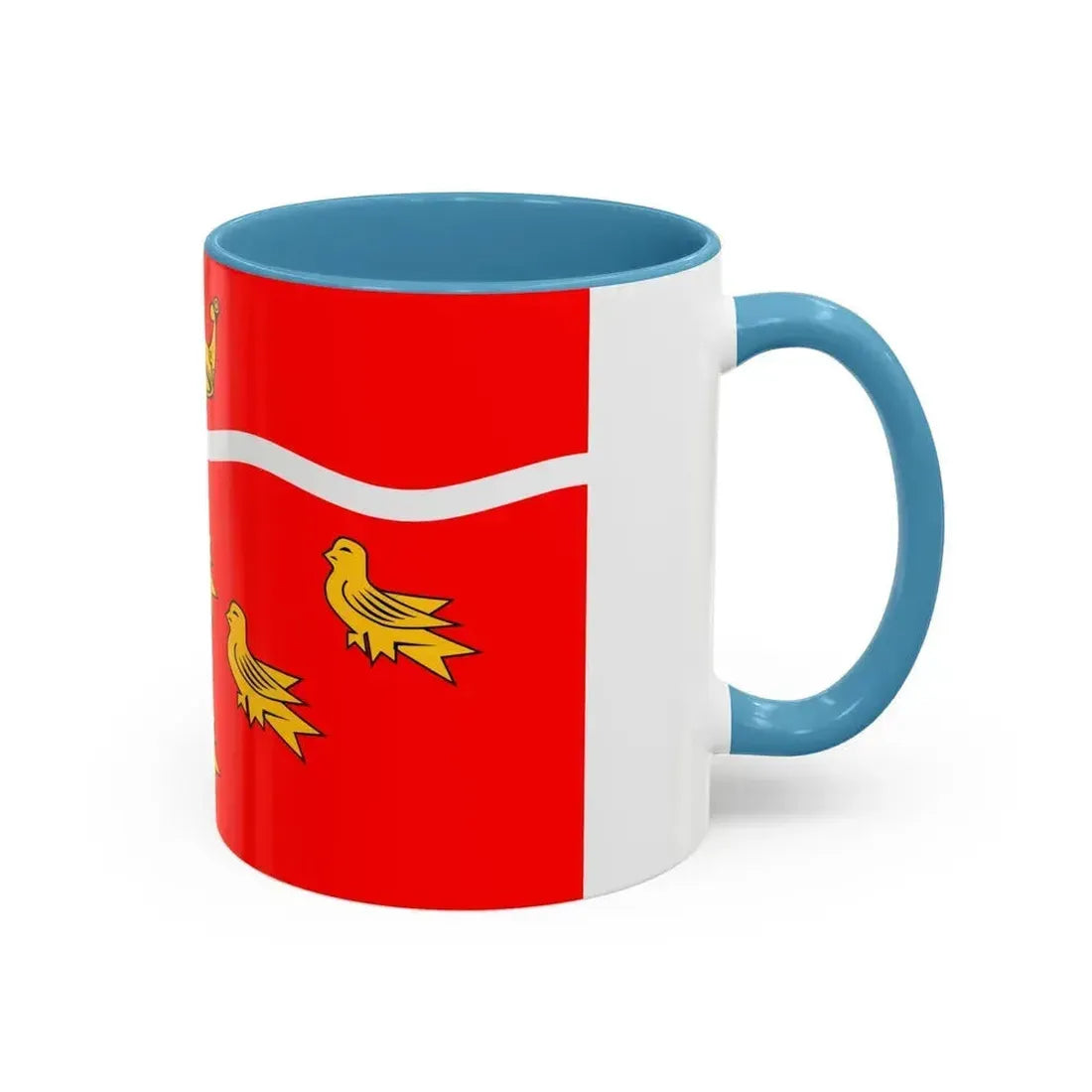 Flag of East Sussex UK - Accent Coffee Mug - Go Mug Yourself