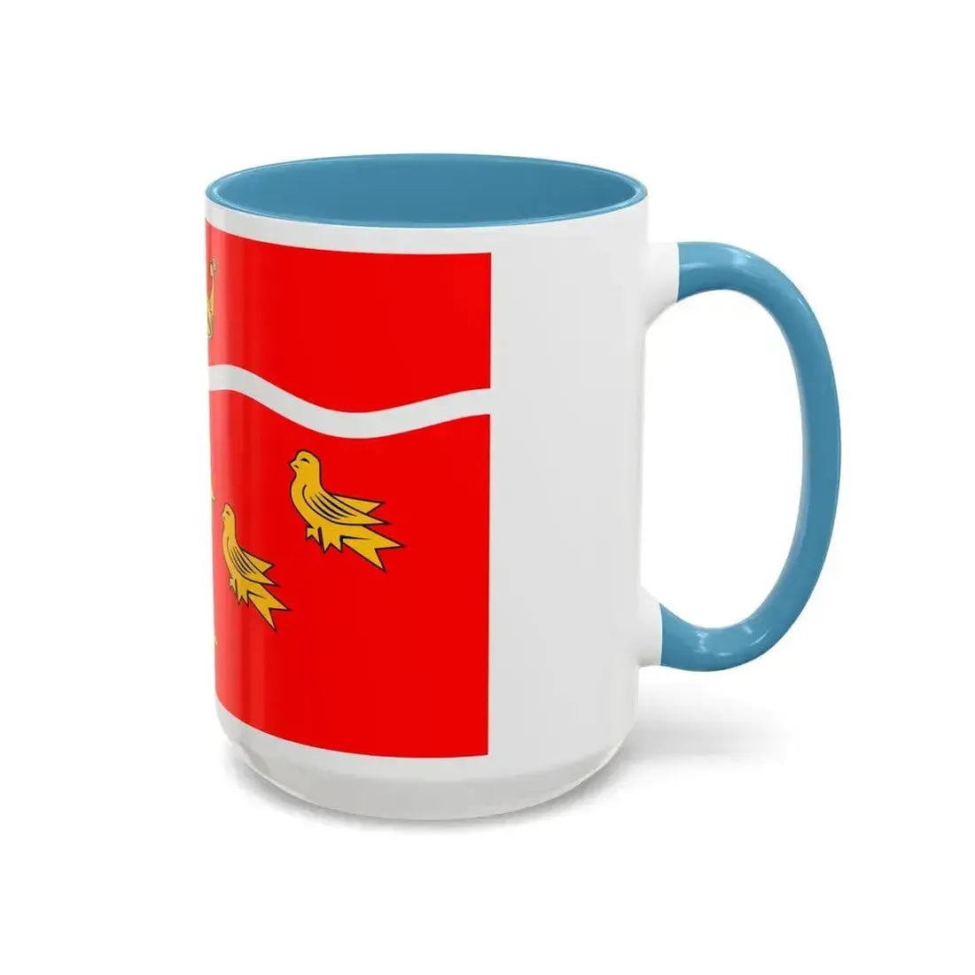 Flag of East Sussex UK - Accent Coffee Mug - Go Mug Yourself