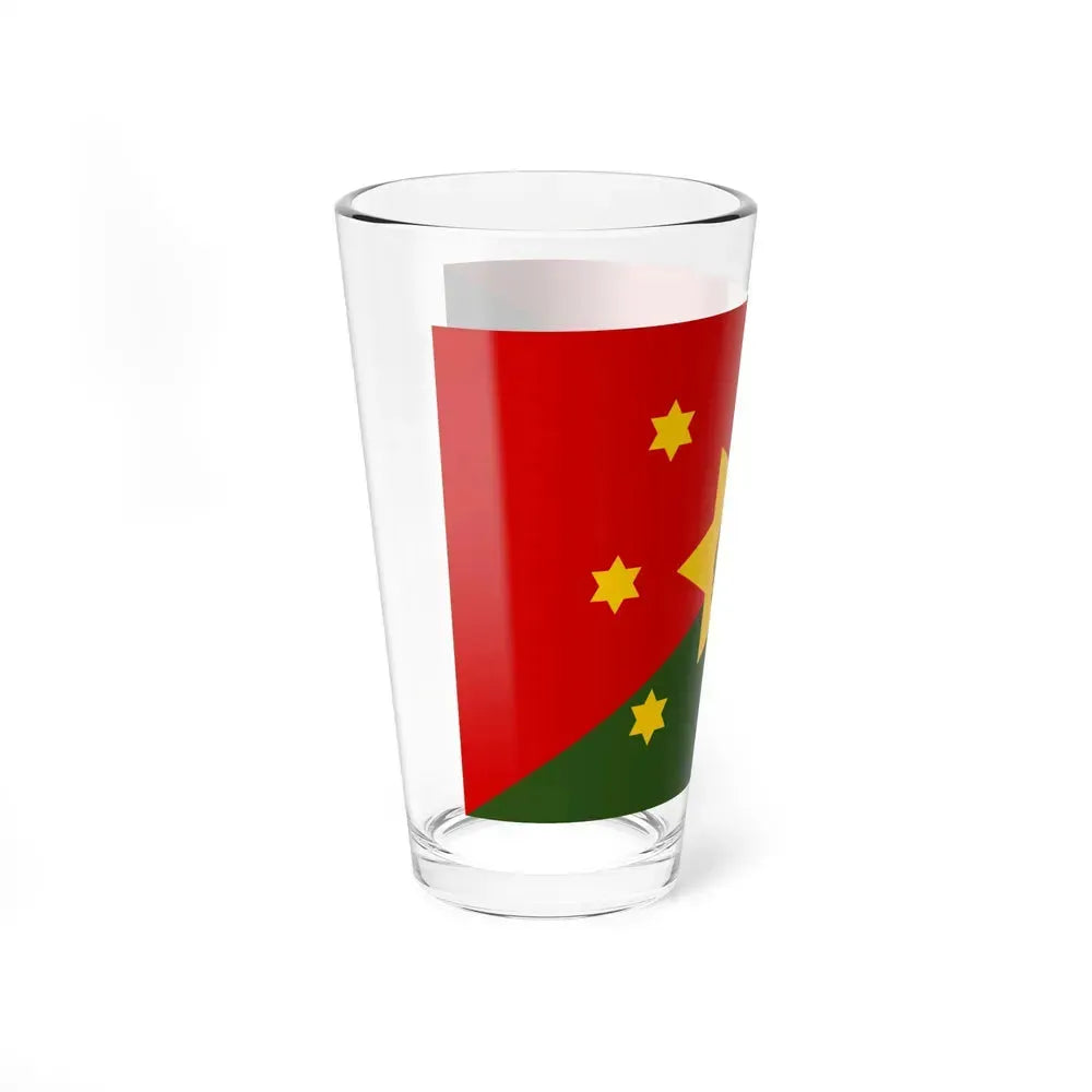 Flag of Eastern Highlands Papa New Guinea - Pint Glass 16oz - Go Mug Yourself