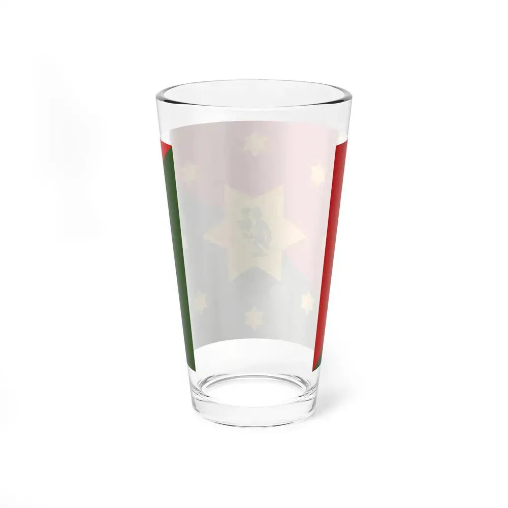 Flag of Eastern Highlands Papa New Guinea - Pint Glass 16oz - Go Mug Yourself