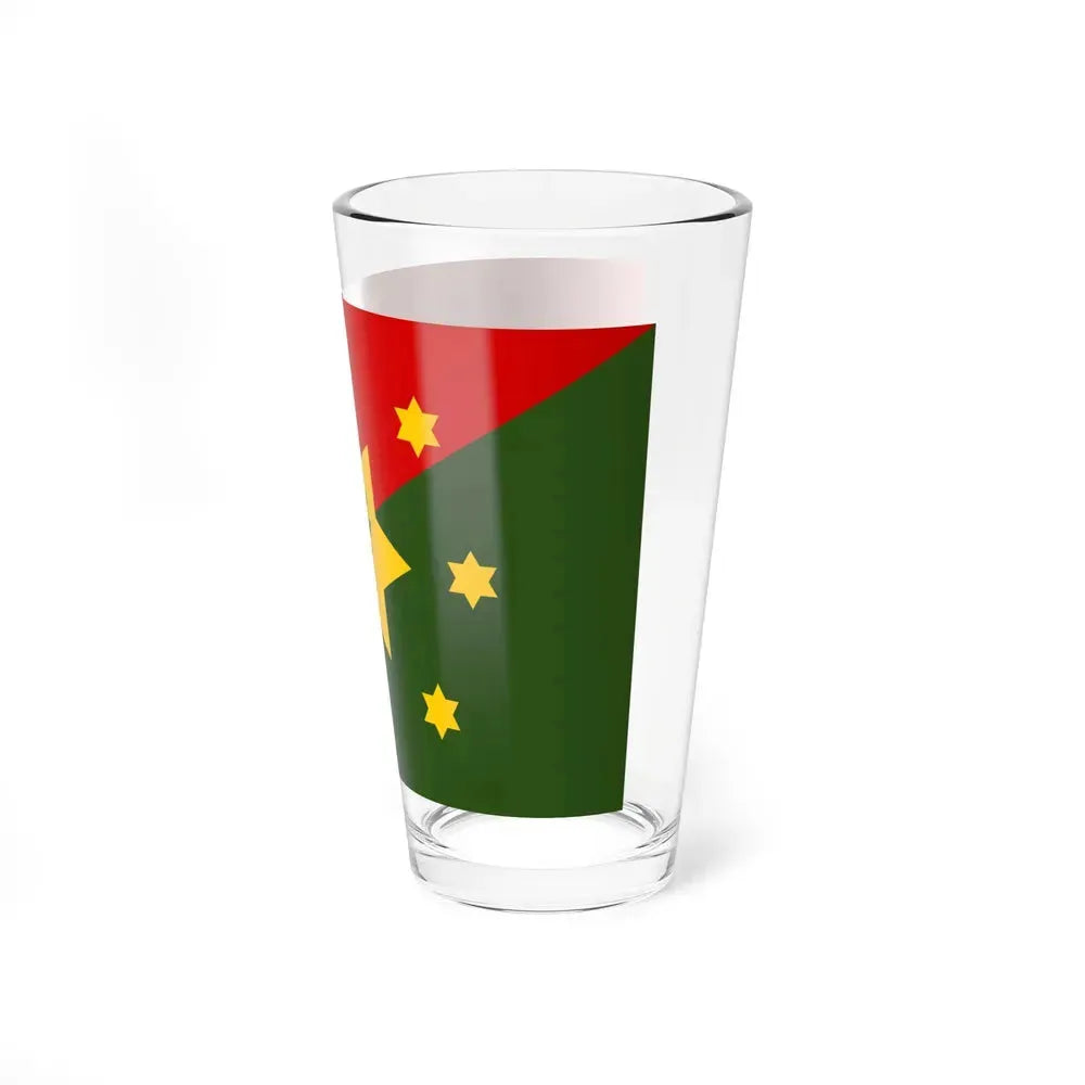 Flag of Eastern Highlands Papa New Guinea - Pint Glass 16oz - Go Mug Yourself