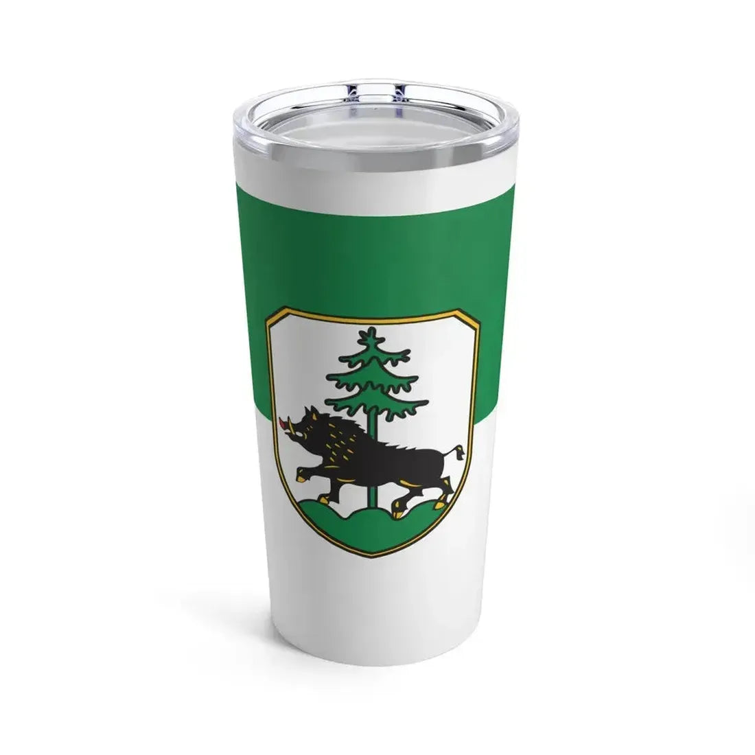 Flag of Ebersberg Germany - Tumbler 20oz 20oz - Go Mug Yourself