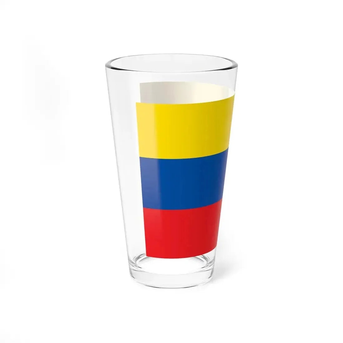 Flag of Ecuador 1835-1845 (Ecuador) Pint Glass 16oz - Go Mug Yourself