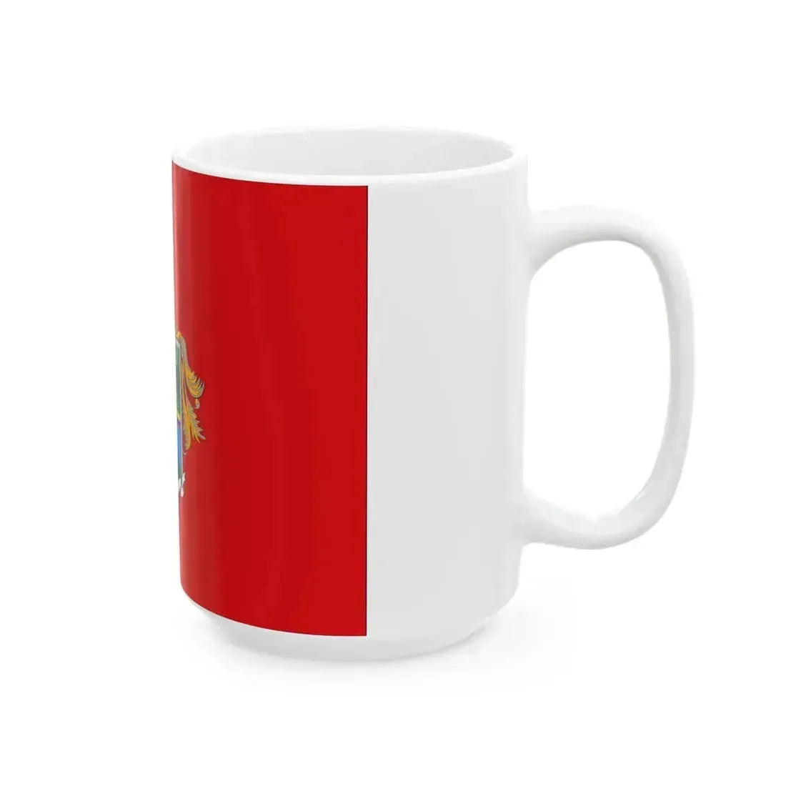 Flag of Ecuador Army (Ecuador) White Coffee Mug - Go Mug Yourself