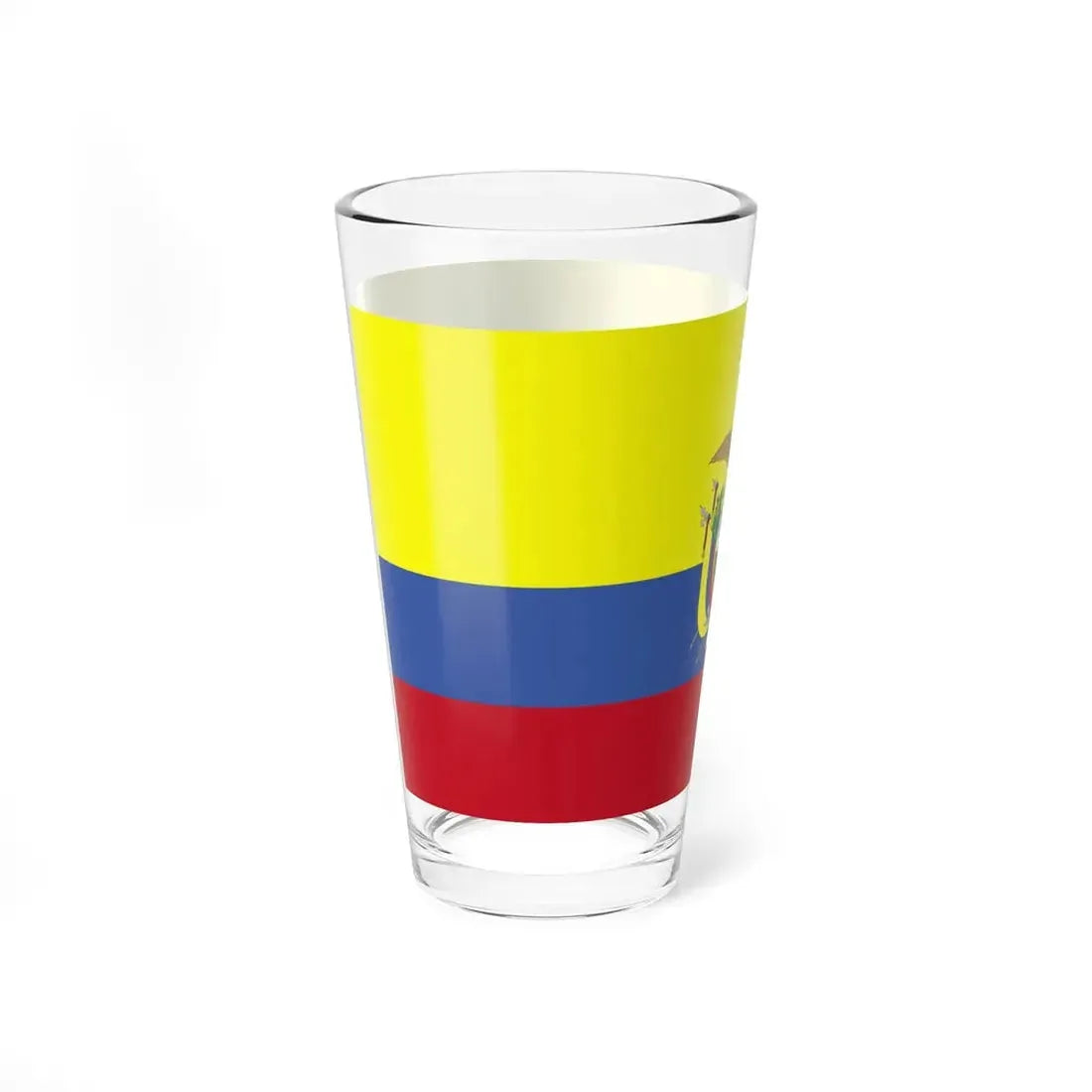 Flag of Ecuador WFB 2004 (Ecuador) Pint Glass 16oz - Go Mug Yourself