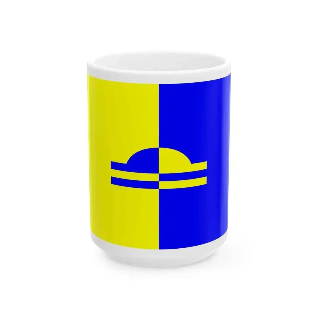Flag of Ede (Netherlands) White Coffee Mug 15oz - Go Mug Yourself