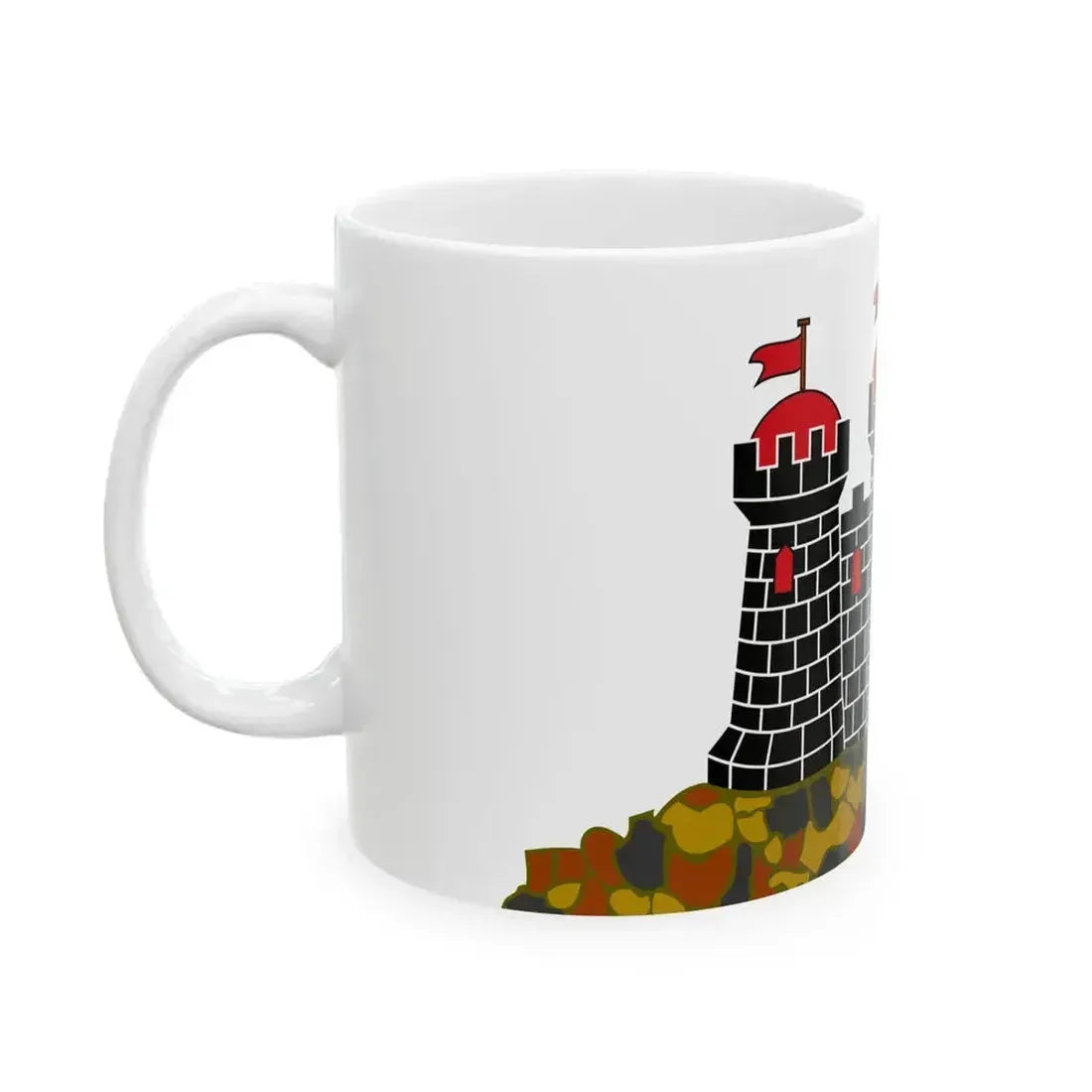 Flag of Edinburgh UK - White Coffee Mug - Go Mug Yourself