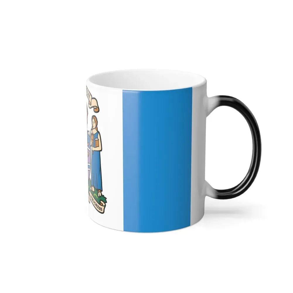 Flag of Edmonton Canada - Color Changing Coffee Mug - Go Mug Yourself