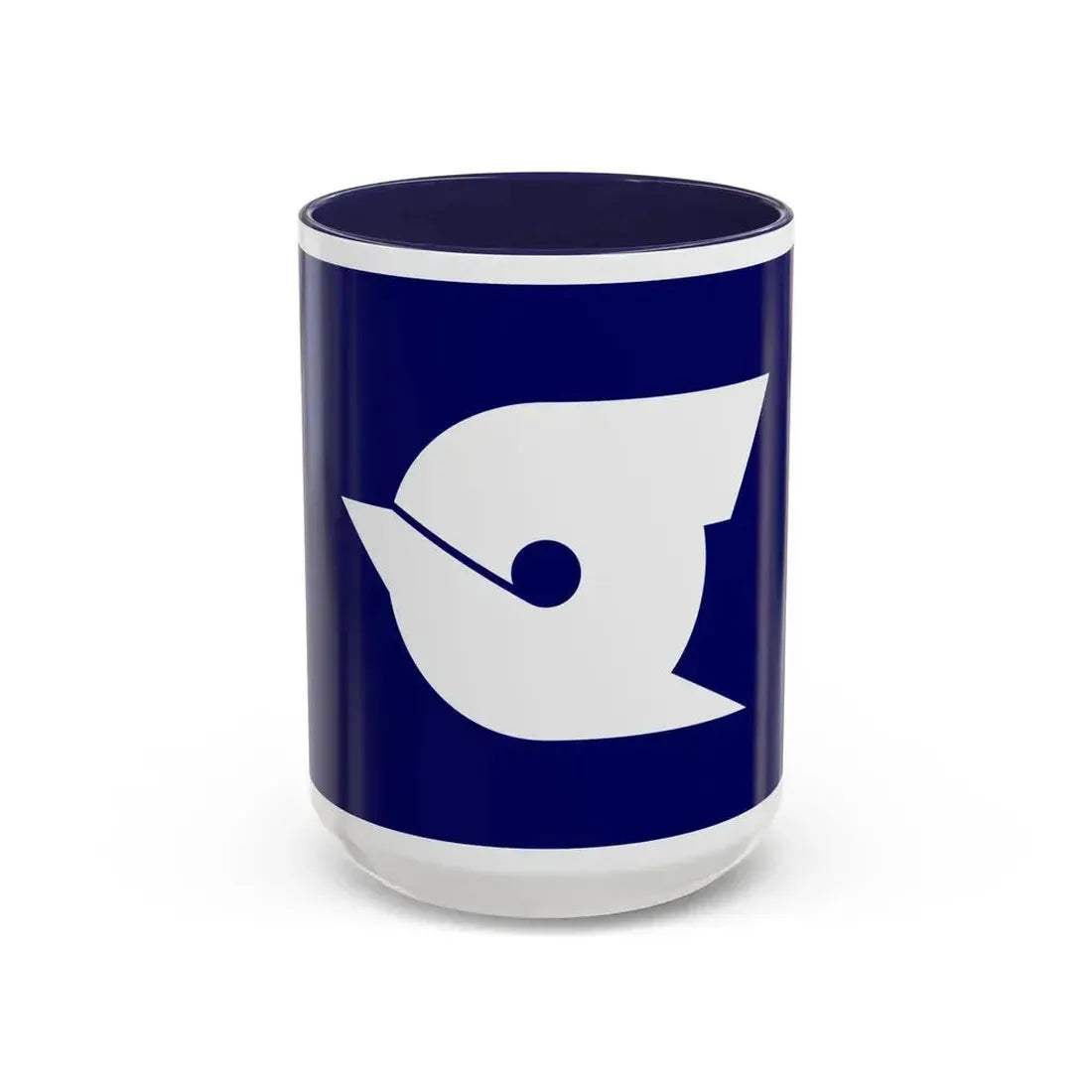 Flag of Edogawa Tokyo Japan - Accent Coffee Mug 15oz Navy - Go Mug Yourself