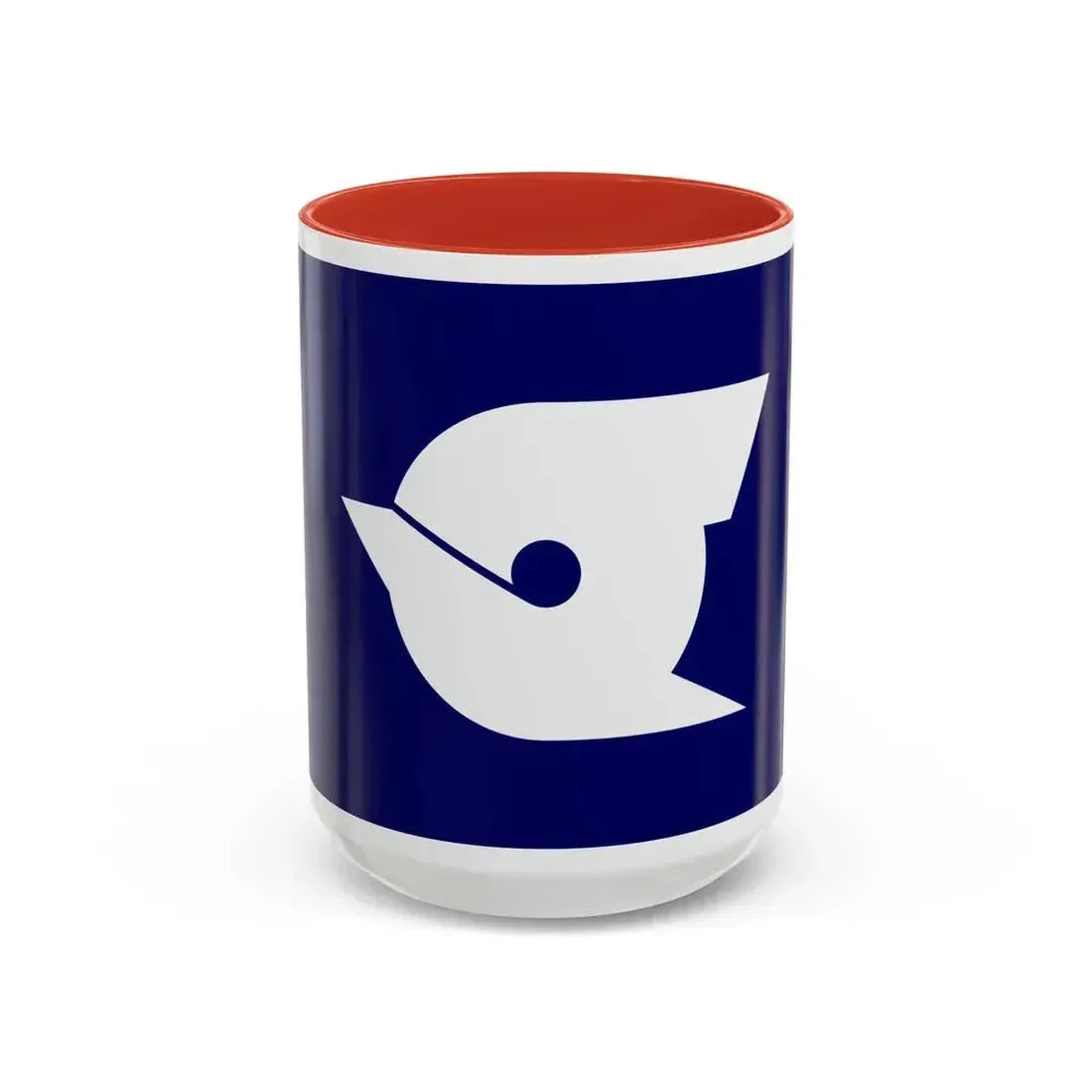 Flag of Edogawa Tokyo Japan - Accent Coffee Mug 15oz Red - Go Mug Yourself
