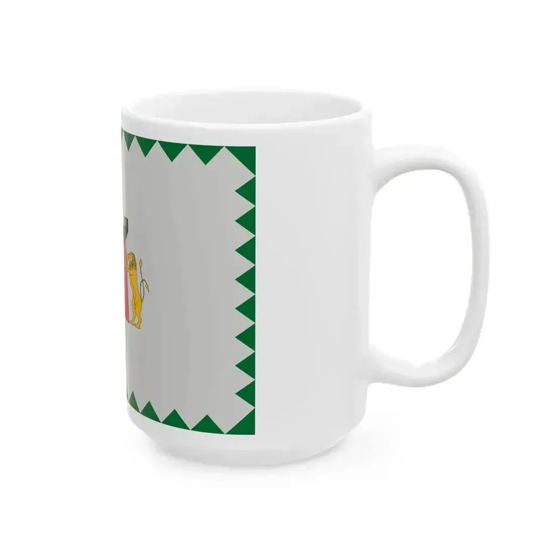 Flag of Egervar (Hungary) White Coffee Mug - Go Mug Yourself