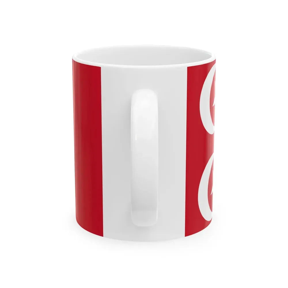 Flag of Egypt 1882-1922 (Egypt) White Coffee Mug - Go Mug Yourself