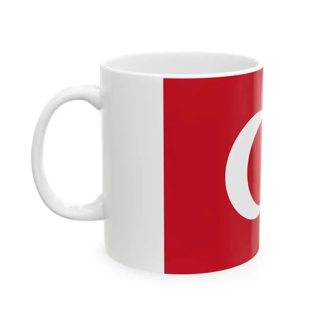 Flag of Egypt 19th century 6point (Egypt) White Coffee Mug - Go Mug Yourself