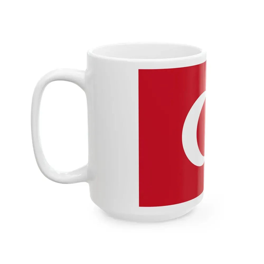 Flag of Egypt 19th century 6point (Egypt) White Coffee Mug - Go Mug Yourself