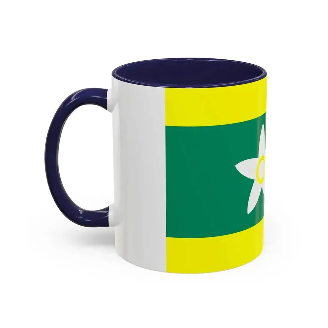 Flag of Ehime Prefecture Japan - Accent Coffee Mug - Go Mug Yourself