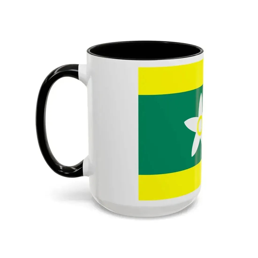 Flag of Ehime Prefecture Japan - Accent Coffee Mug - Go Mug Yourself
