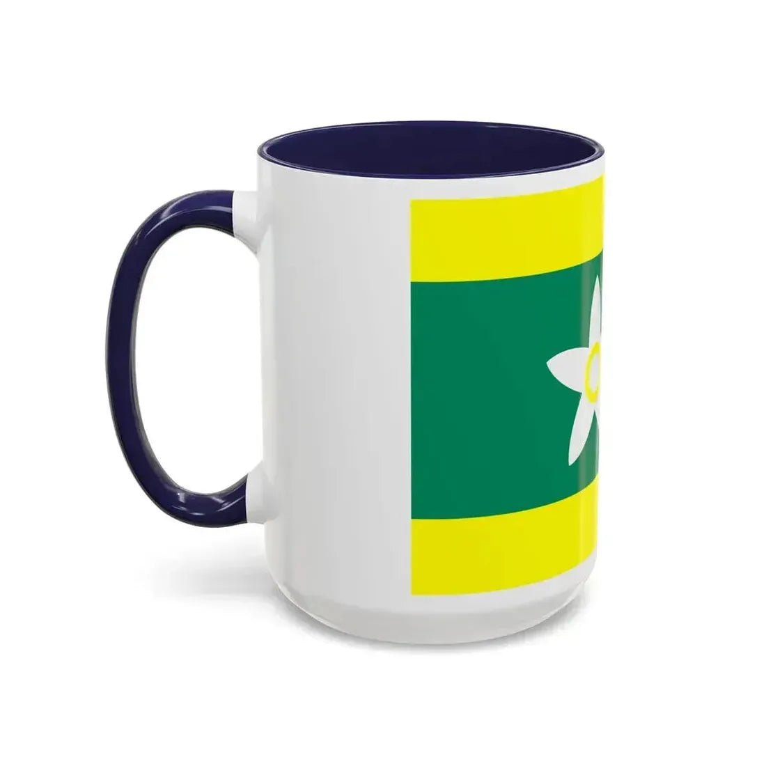 Flag of Ehime Prefecture Japan - Accent Coffee Mug - Go Mug Yourself