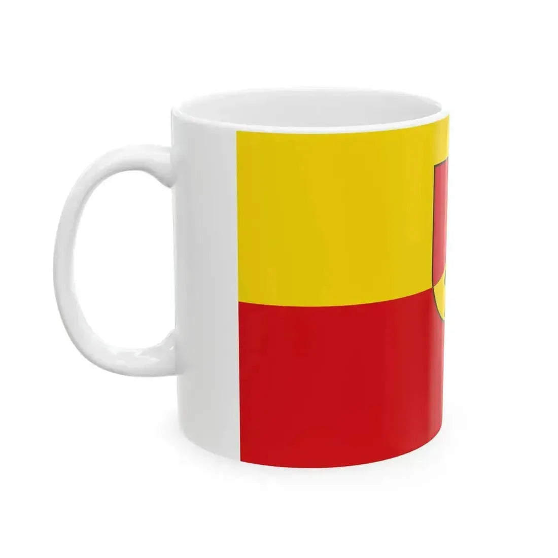 Flag of Eichelhardt (Germany) White Coffee Mug - Go Mug Yourself