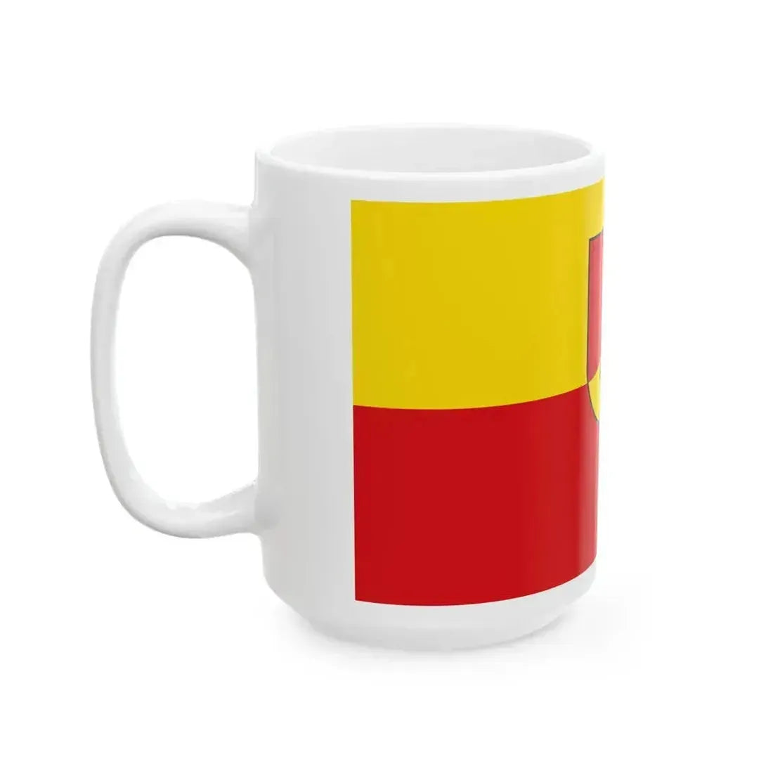 Flag of Eichelhardt (Germany) White Coffee Mug - Go Mug Yourself
