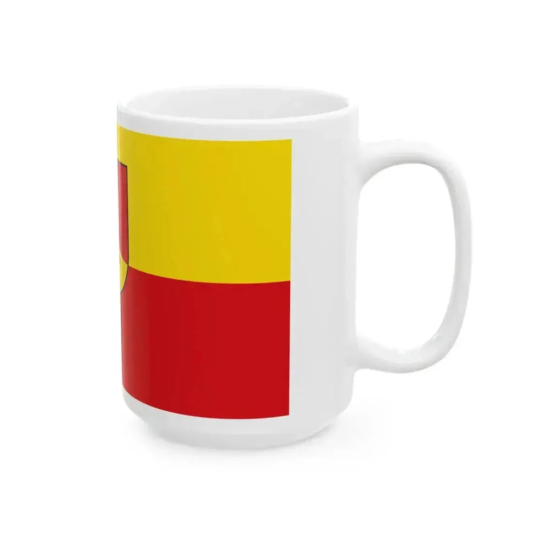 Flag of Eichelhardt (Germany) White Coffee Mug - Go Mug Yourself