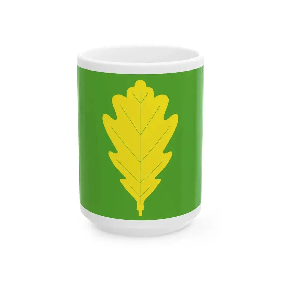 Flag of Eigersund (Norway) White Coffee Mug 15oz - Go Mug Yourself