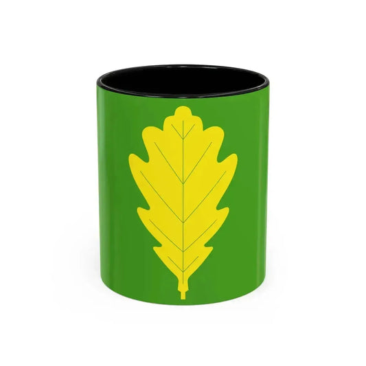 Flag of Eigersund Rogaland Norway - Accent Coffee Mug 11oz Black - Go Mug Yourself