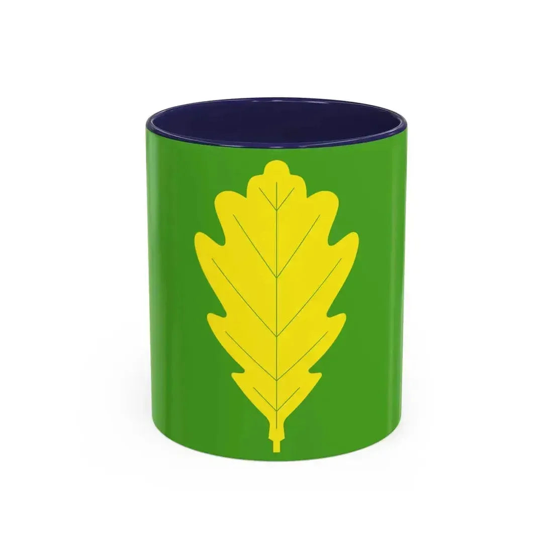 Flag of Eigersund Rogaland Norway - Accent Coffee Mug 11oz Navy - Go Mug Yourself