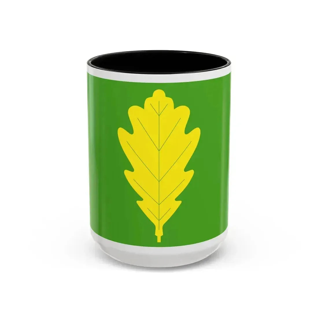 Flag of Eigersund Rogaland Norway - Accent Coffee Mug 15oz Black - Go Mug Yourself