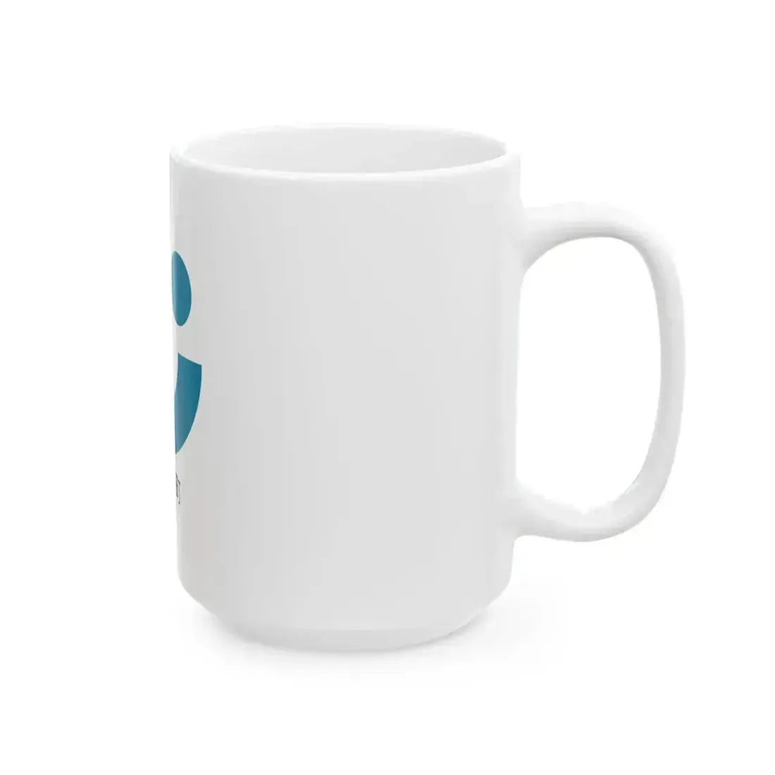 Flag of Eiheiji Fukui Texted variant (Japan) White Coffee Mug - Go Mug Yourself