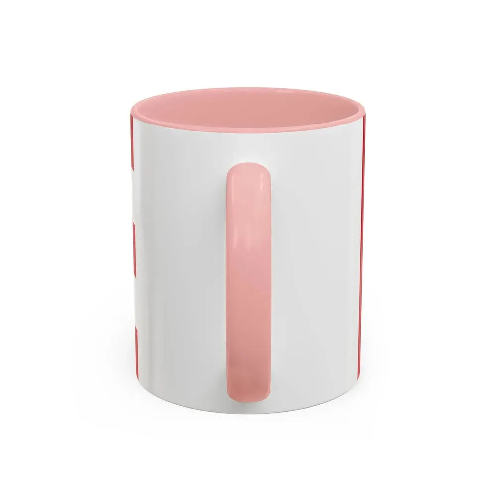Flag of Eindhoven the largest city of the province of North Brabant Netherlands - Accent Coffee Mug - Go Mug Yourself