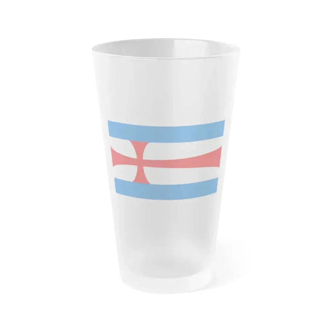 Flag of Eisenach Germany - Frosted Pint Glass 16oz 16oz Frosted - Go Mug Yourself