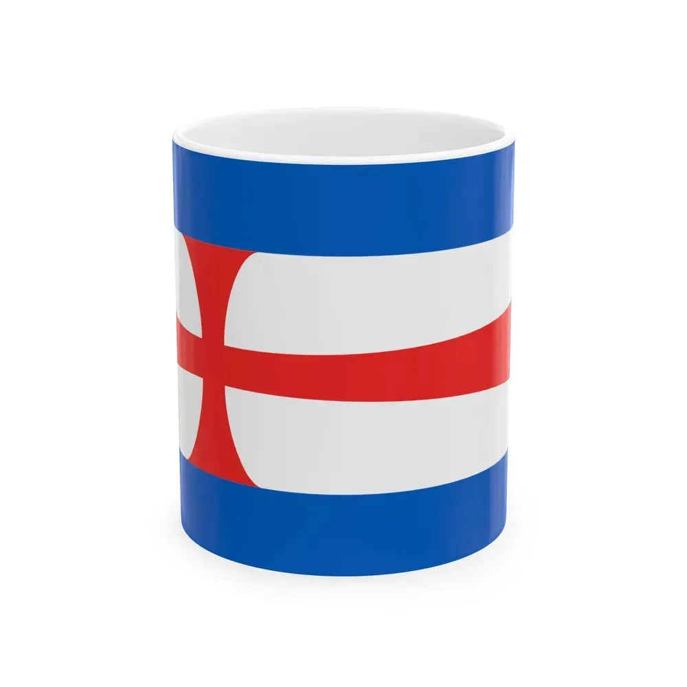 Flag of Eisenach Germany - White Coffee Mug 11oz - Go Mug Yourself