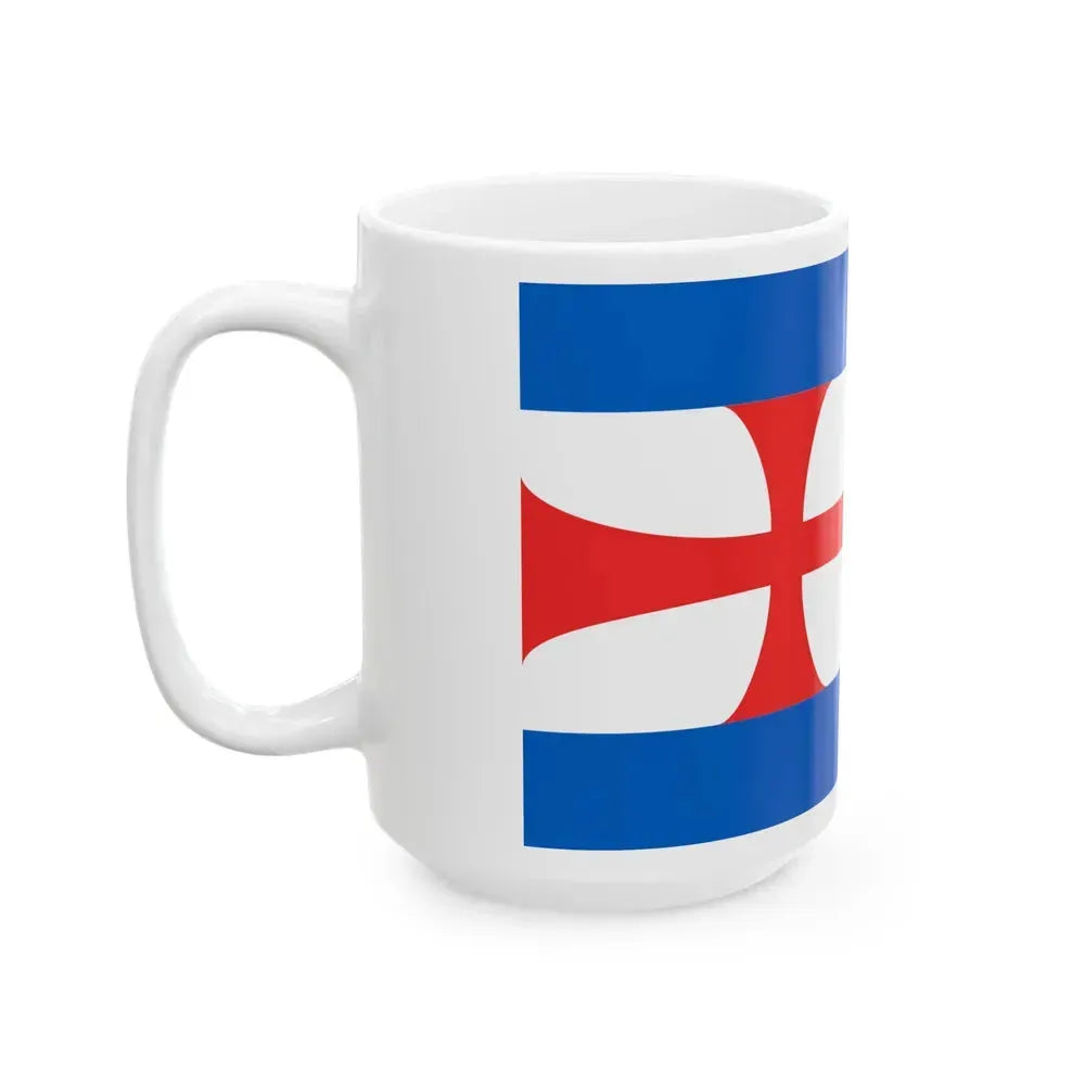 Flag of Eisenach Germany - White Coffee Mug - Go Mug Yourself