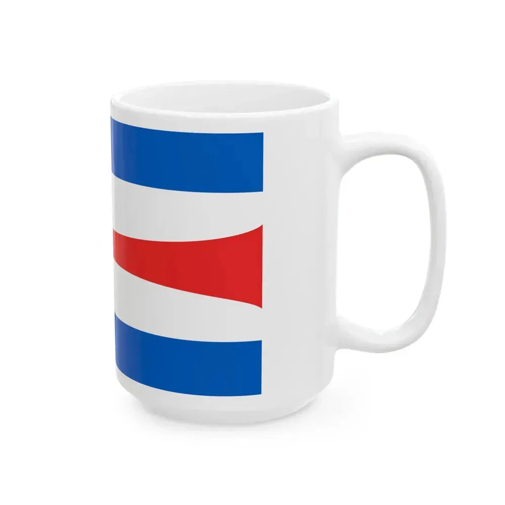 Flag of Eisenach Germany - White Coffee Mug - Go Mug Yourself