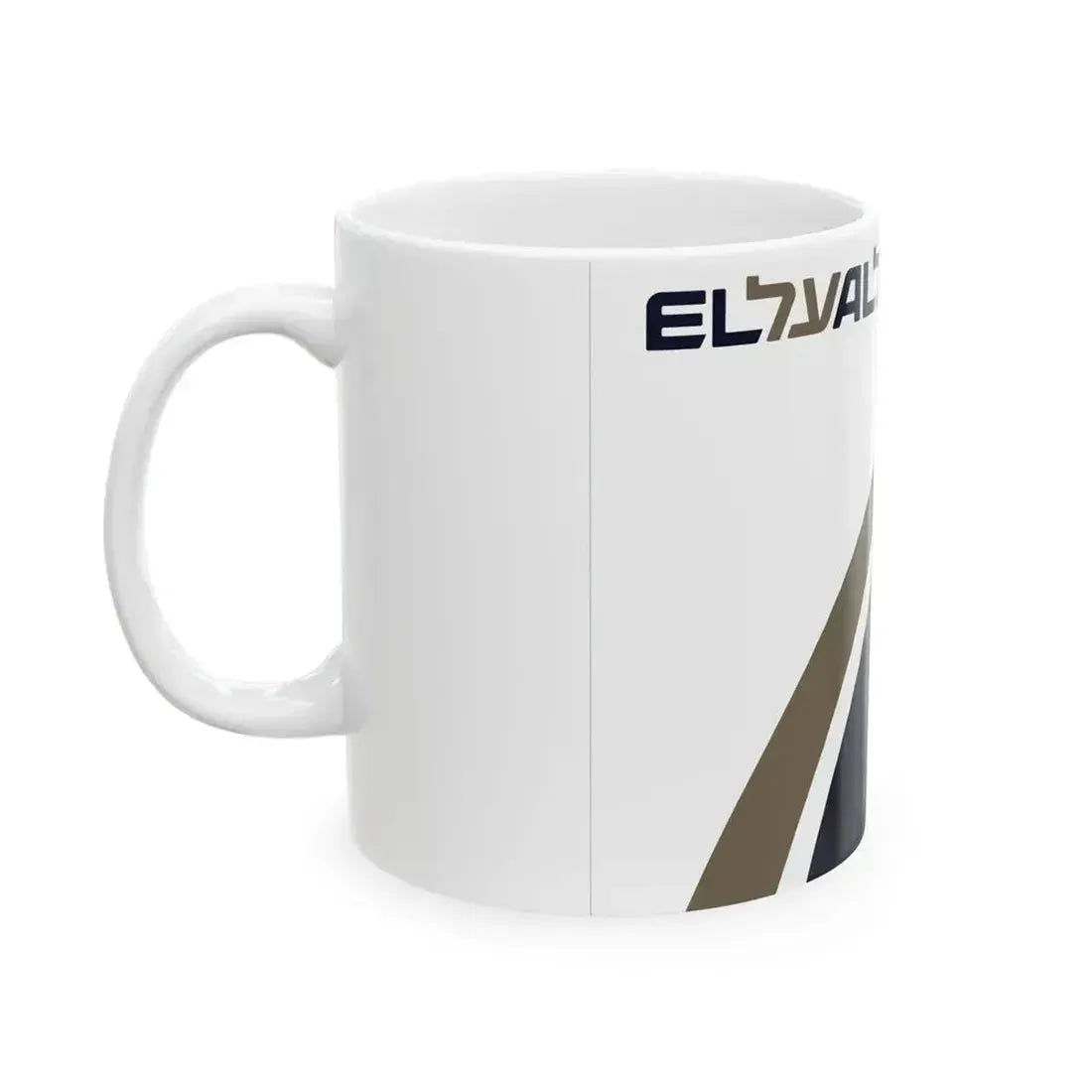 Flag of EL AL (Israel) White Coffee Mug - Go Mug Yourself