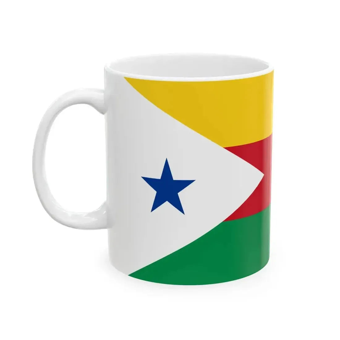 Flag of El Carmen (Ecuador) White Coffee Mug - Go Mug Yourself