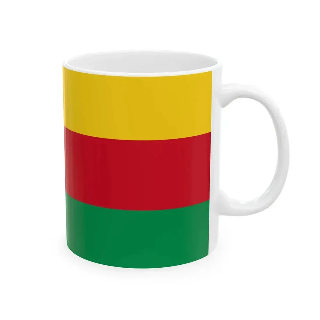 Flag of El Carmen (Ecuador) White Coffee Mug - Go Mug Yourself