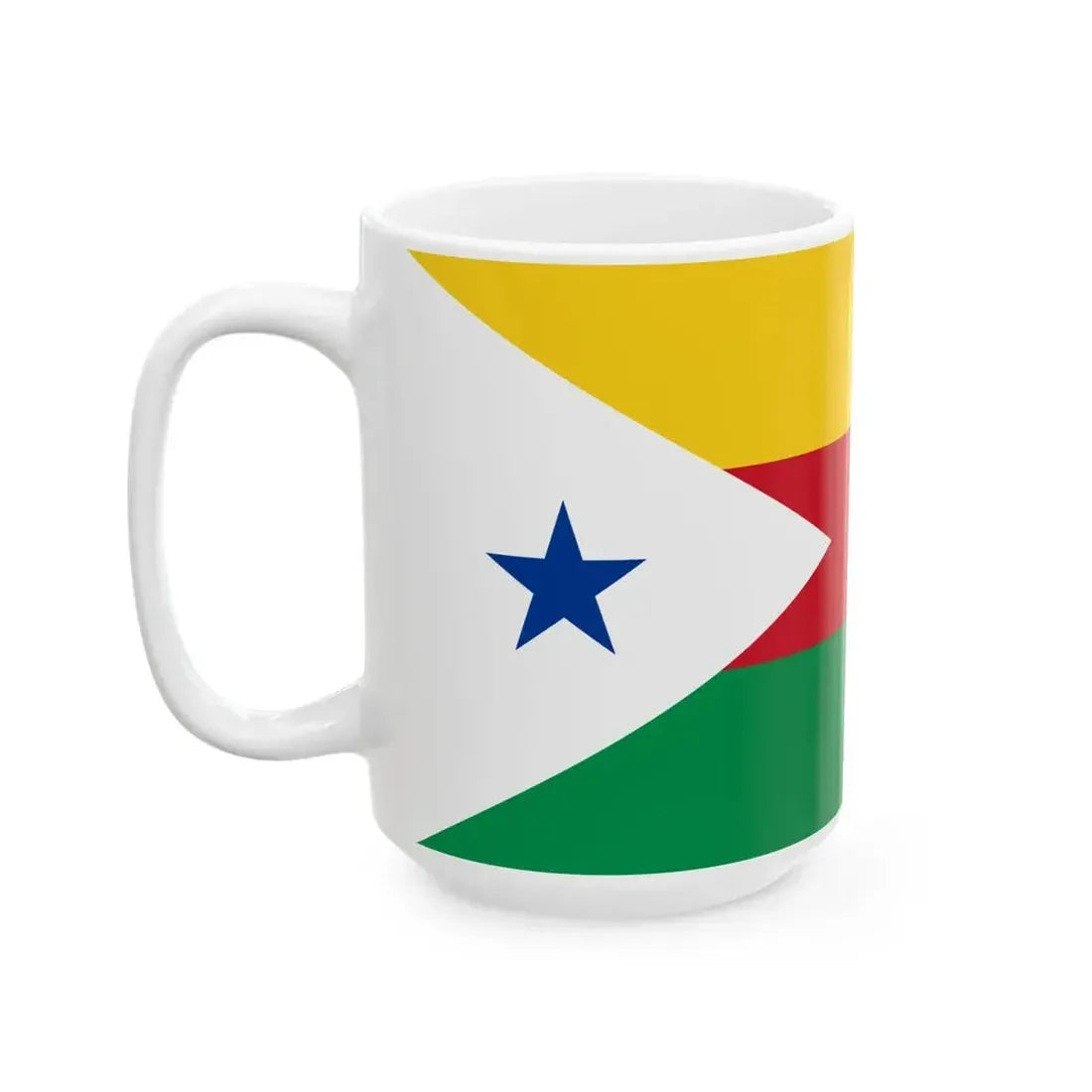 Flag of El Carmen (Ecuador) White Coffee Mug - Go Mug Yourself
