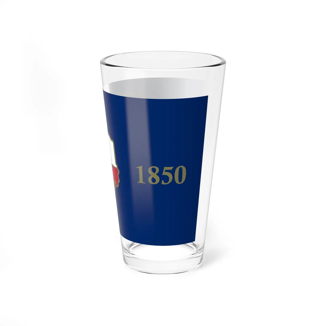 Flag of El Paso County Texas (United States) Pint Glass 16oz - Go Mug Yourself