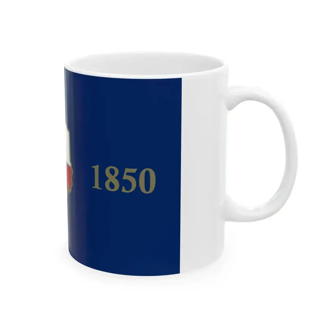 Flag of El Paso County Texas (United States) White Coffee Mug - Go Mug Yourself