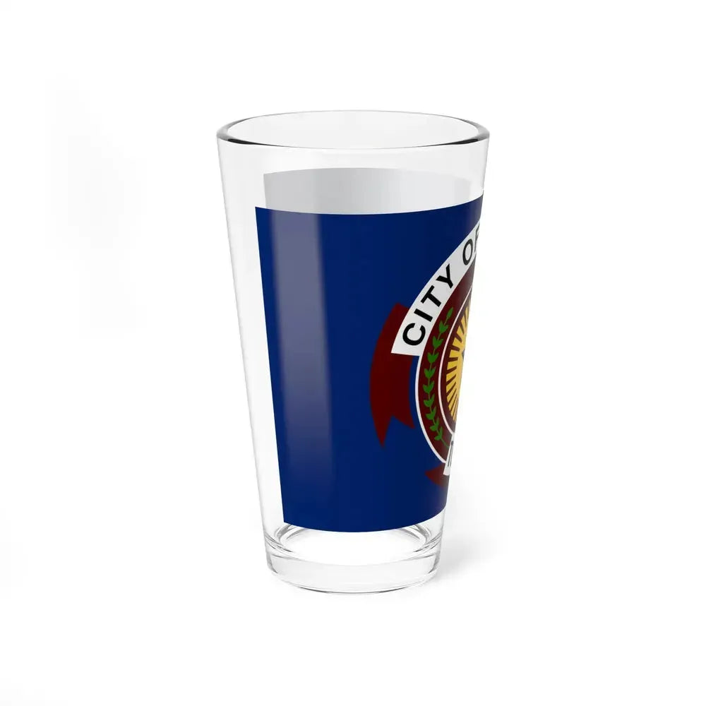 Flag of El Paso, Texas - Pint Glass 16oz - Go Mug Yourself