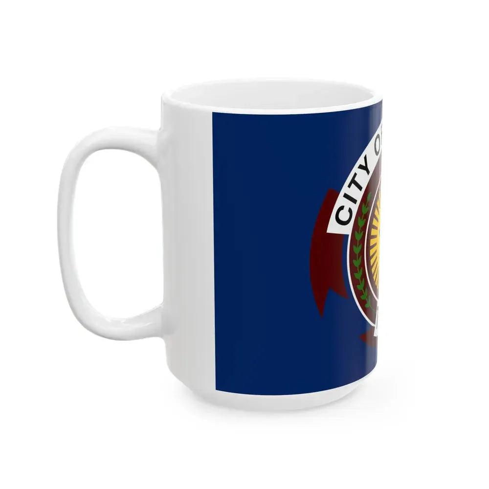 Flag of El Paso Texas (United States) White Coffee Mug - Go Mug Yourself