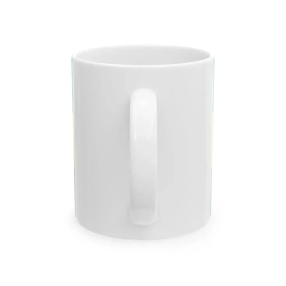 Flag of El Puente Guarayos Bolivia (Bolivia) White Coffee Mug - Go Mug Yourself