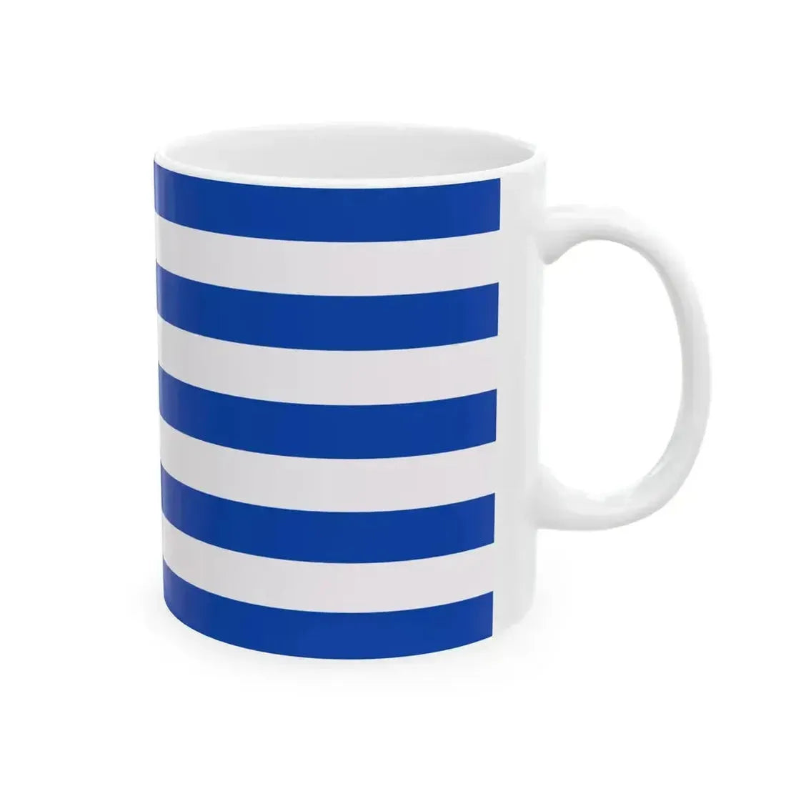 Flag of El Salvador 1865-1869 (El Salvador) White Coffee Mug - Go Mug Yourself