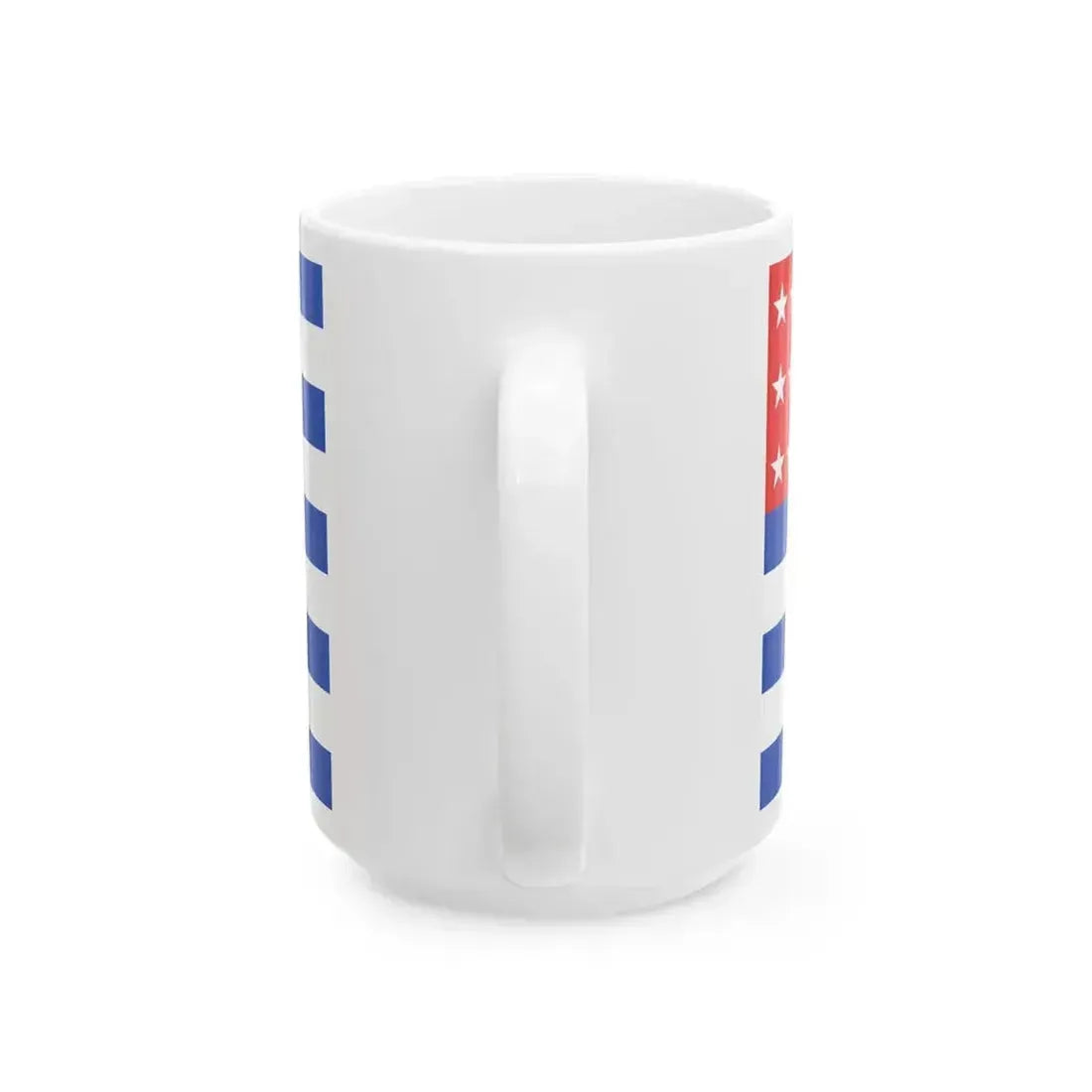 Flag of El Salvador 1869-1873 (El Salvador) White Coffee Mug - Go Mug Yourself